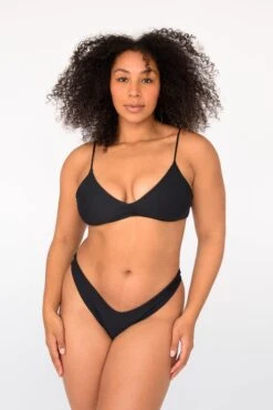 Parker Bottom - Black -SunKissed Swim Store SKATIE BlackRe stockCURVE 116