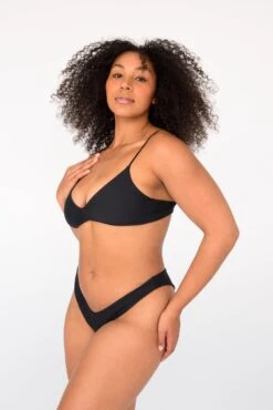 Parker Bottom - Black -SunKissed Swim Store SKATIE BlackRe stockCURVE 119