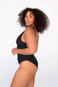 Amanda One Piece - Black 16 Amanda One Piece - Black -SunKissed Swim Store SKATIE BlackRe stockCURVE 16