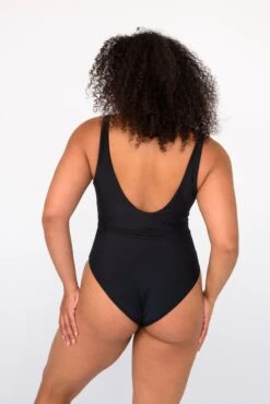Amanda One Piece - Black 15 Amanda One Piece - Black -SunKissed Swim Store SKATIE BlackRe stockCURVE 18