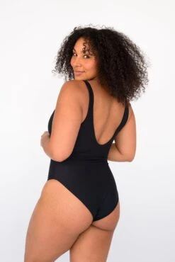 Amanda One Piece - Black 17 Amanda One Piece - Black -SunKissed Swim Store SKATIE BlackRe stockCURVE 19