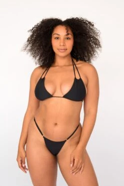 Harli Bottom - Black 18 Harli Bottom - Black -SunKissed Swim Store SKATIE BlackRe stockCURVE 215