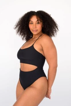 Madison One Piece - Black 16 Madison One Piece - Black -SunKissed Swim Store SKATIE BlackRe stockCURVE 40