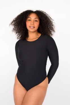 Sage One Piece - Black -SunKissed Swim Store SKATIE BlackRe stockCURVE 67