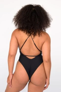 Lynn One Piece - Black 18 Lynn One Piece - Black -SunKissed Swim Store SKATIE BlackRe stockCURVE 79