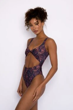 Chloe One Piece - Boa -SunKissed Swim Store SKATIE Boa 44