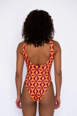 Chloe One Piece - Lava -SunKissed Swim Store SKATIE Lava 60