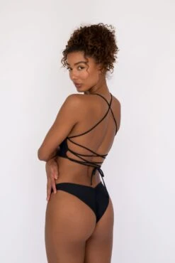 Parker Bottom - Black -SunKissed Swim Store SKATIE black 143