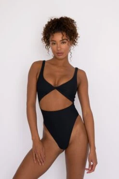 Chloe One Piece - Black 15 Chloe One Piece - Black -SunKissed Swim Store SKATIE black 46