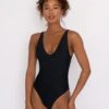 Amanda One Piece - Black -SunKissed Swim Store SKATIE black 53